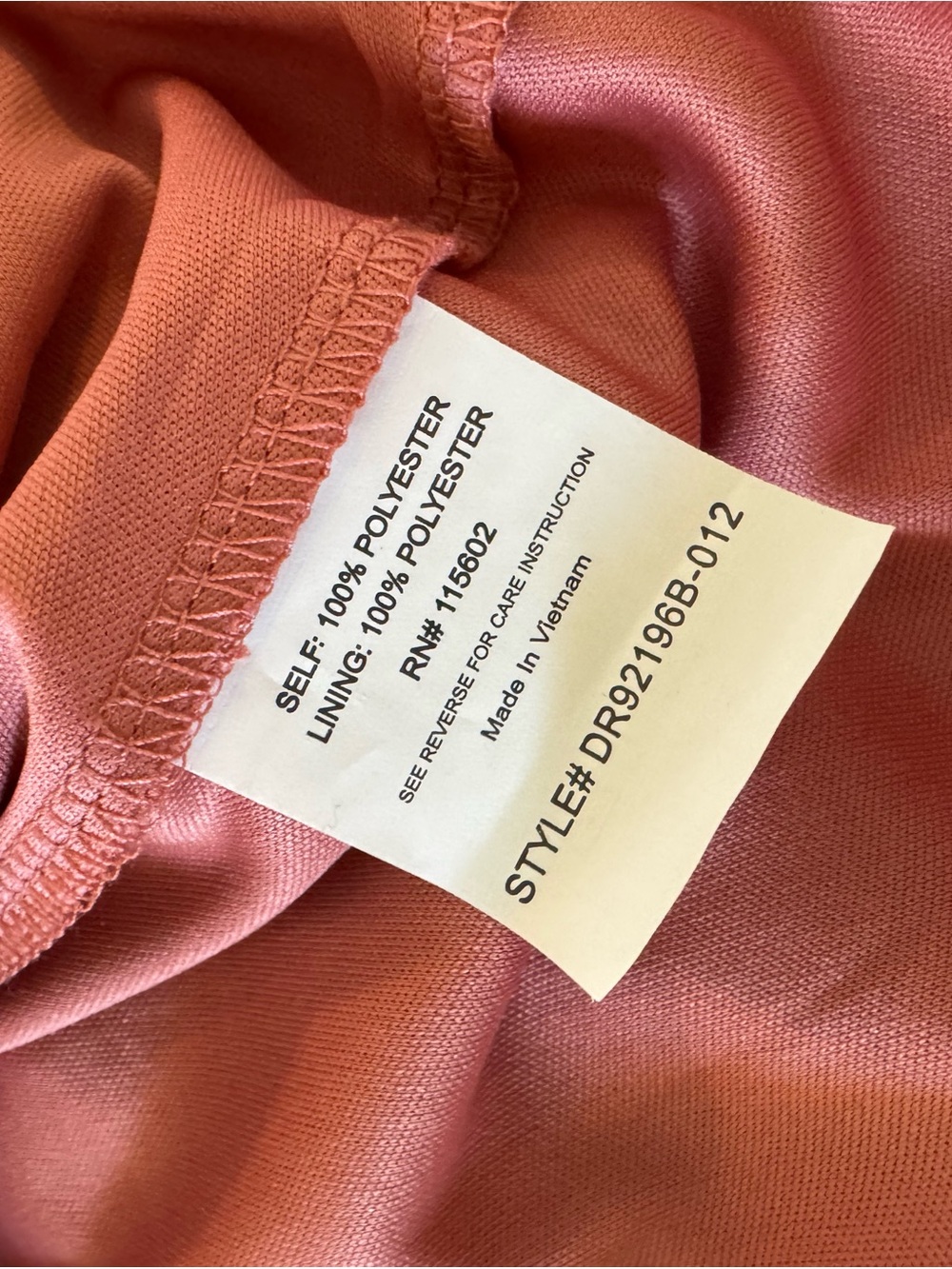 Lush Spring Rusty Rose Halter Mini Dress - Picture 6 of 7